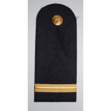 Spalline (paio)  in stoffa e gallone da Allievo ufficiale di coperta o macchina